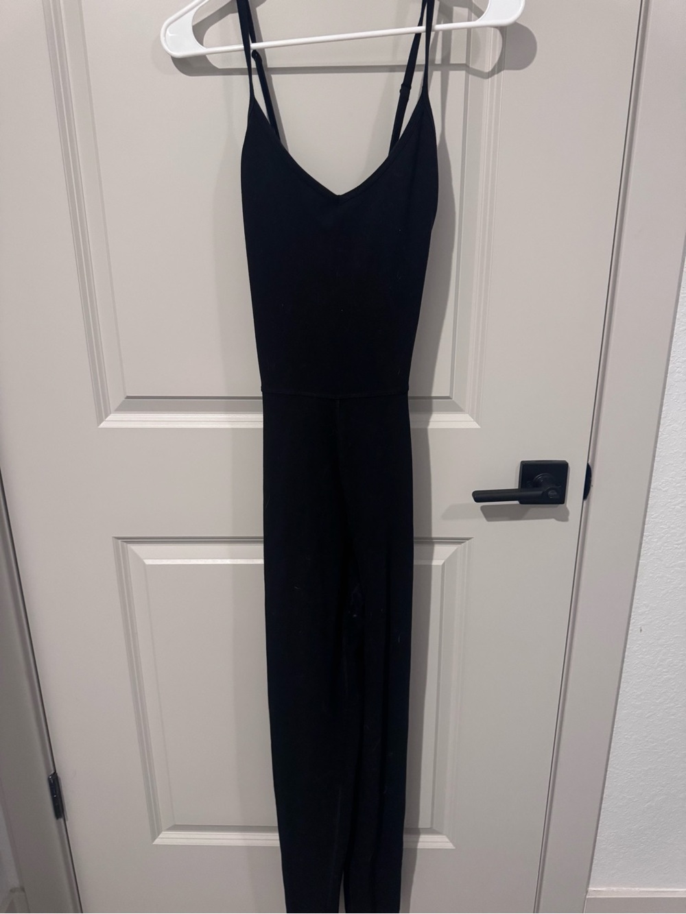 Old Navy Black Spaghetti Strap Jumpsuit